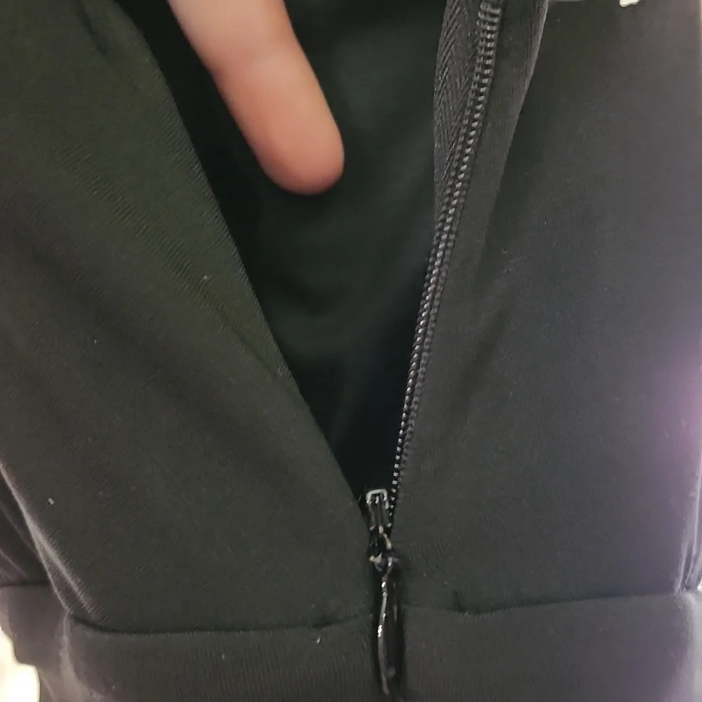 Sangria. Missy Black dress Sz 12 - Picture 7 of 8